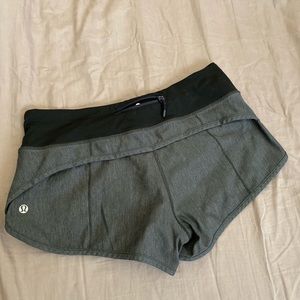 Grey size 4 2.5 speed it up shorts
